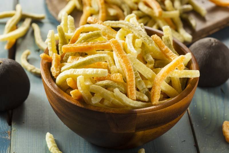 What Are Veggie Straws Made From?