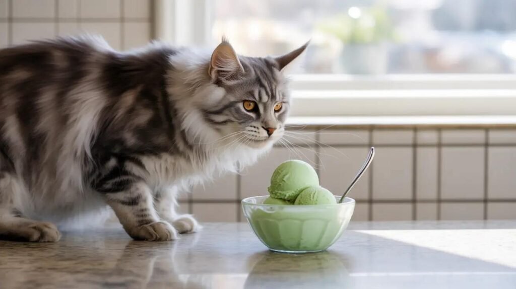 Signs Your Cat Ate Too Much Ice Cream