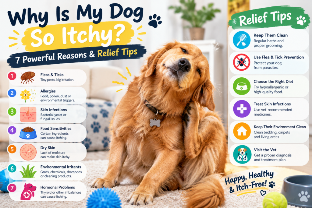 Why Is My Dog So Itchy? 7 Powerful Reasons & Relief Tips