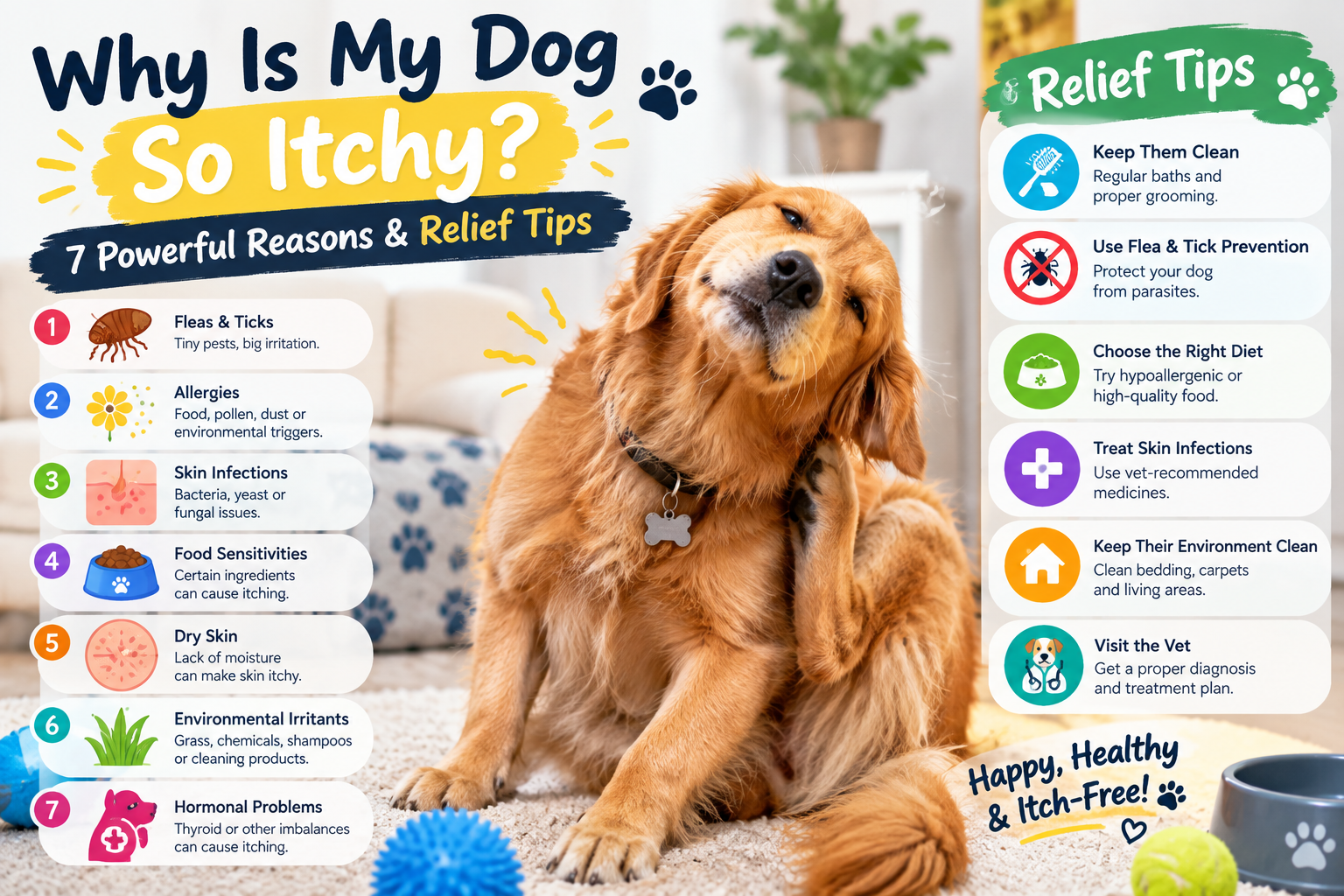 Why Is My Dog So Itchy? 7 Powerful Reasons & Relief Tips
