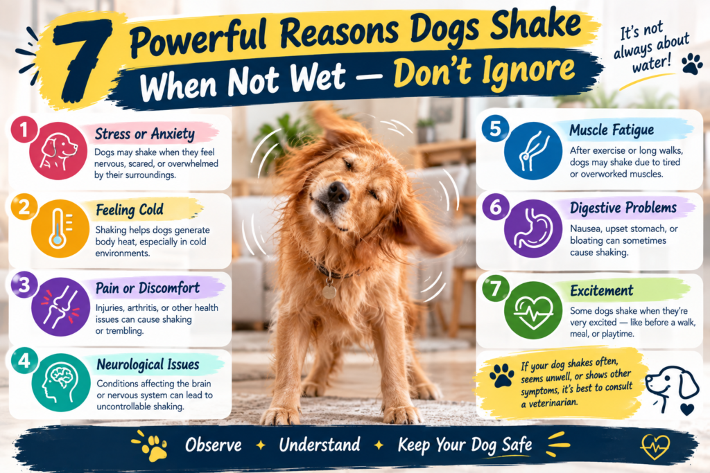 7 Powerful Reasons Dogs Shake When Not Wet