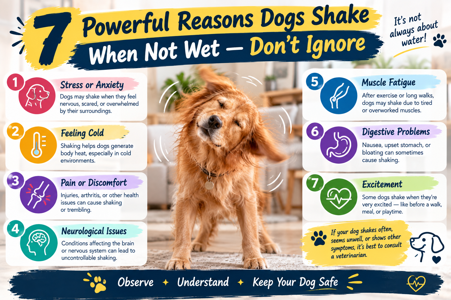 7 Powerful Reasons Dogs Shake When Not Wet