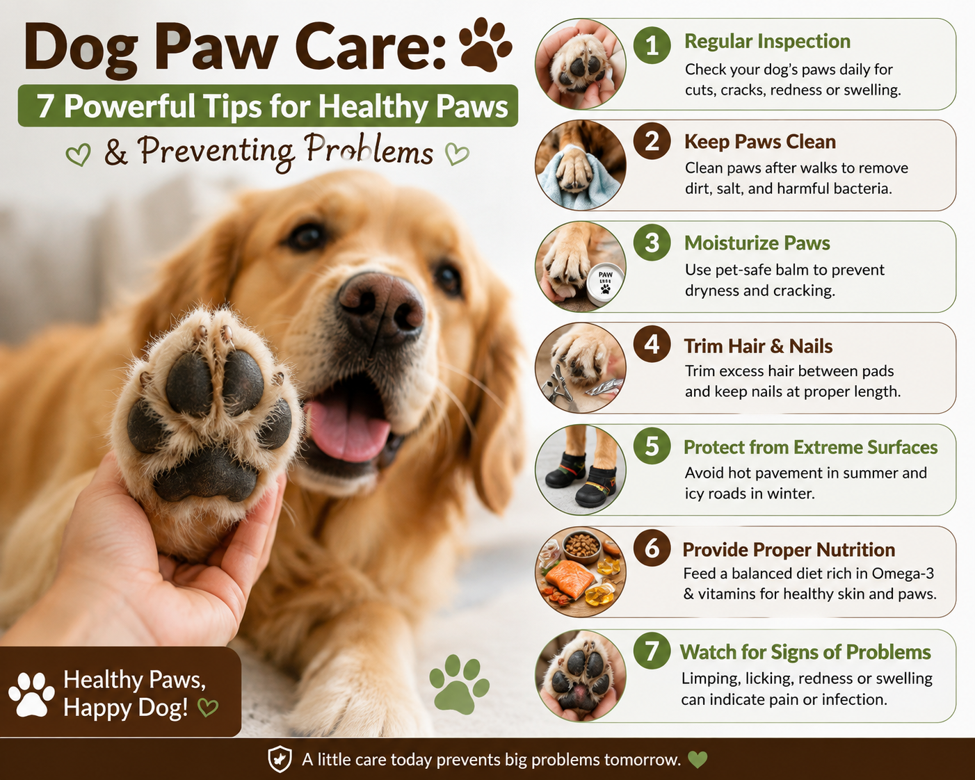 Dog Paw Care: 7 Powerful Tips for Healthy Paws & Preventing Problems